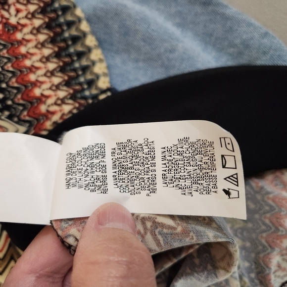 Tiana B. DRESS Multicolor Tribal Aztec Shift Plus Size, Sz 20 - Picture 8 of 8